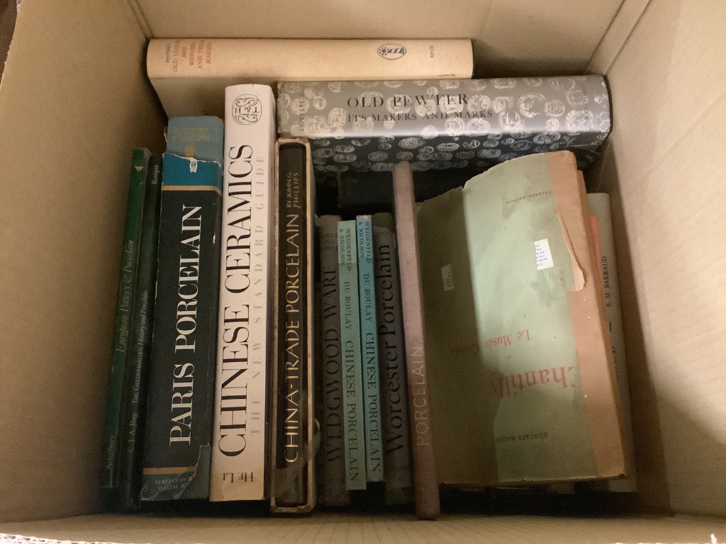 A collection of mainly Art and Antique reference books with some assorted bindings